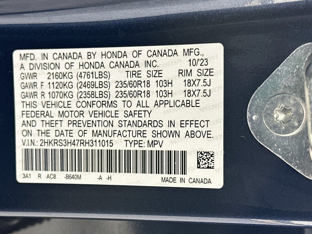 Certified 2024 Honda CR-V EX image 30