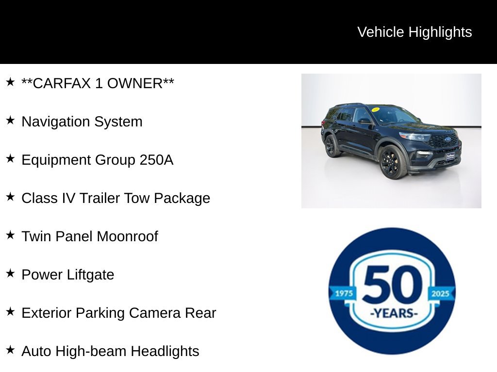 Used 2023 Ford Explorer ST-Line w/ Class IV Trailer Tow Package AWD/4WD image 9