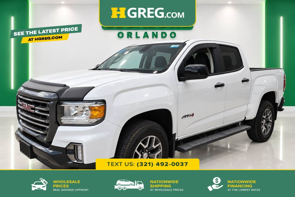 Used 2022 GMC Canyon AT4 w/ Trailering Package AWD/4WD image 1