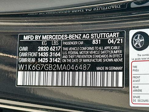 Used 2021 Mercedes-Benz S 580 4MATIC Sedan image 33