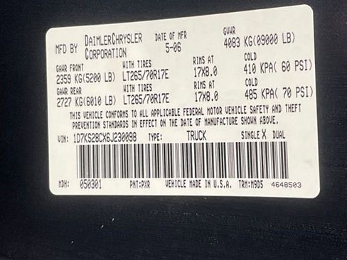 Used 2006 Dodge Ram 2500 Truck SLT image 25