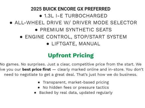 Used 2025 Buick Encore GX Preferred image 2