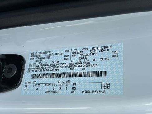 Used 2026 Ford F150 XLT w/ XLT Chrome Appearance Package image 35