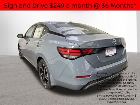 New 2025 Nissan Sentra SV image 31