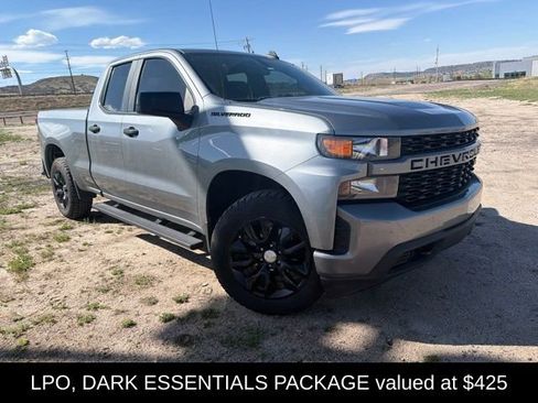 Used 2021 Chevrolet Silverado 1500 Custom w/ LPO, Dark Essentials Package AWD/4WD image 3