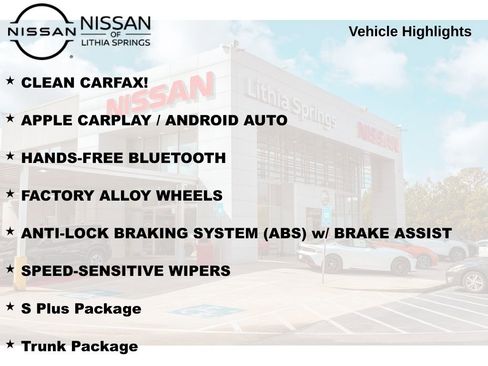 Used 2024 Nissan Versa S w/ S Plus Package image 2