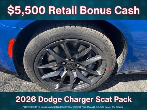 New 2026 Dodge Charger Scat Pack AWD/4WD image 11