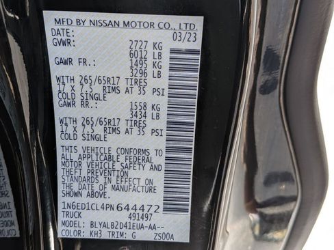 Used 2023 Nissan Frontier SV w/ Technology Package RWD image 25