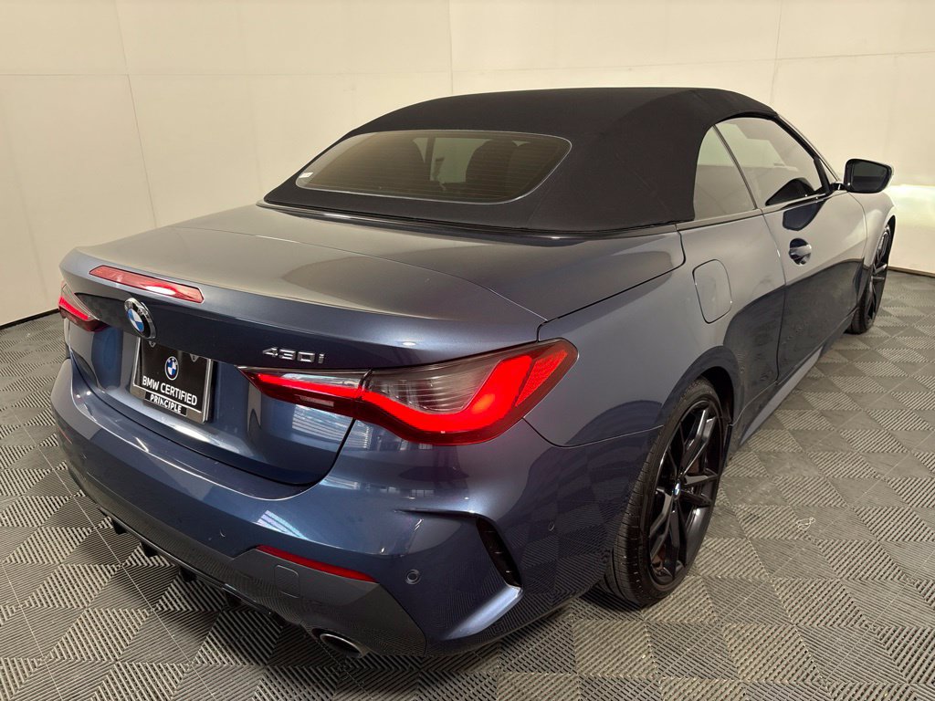 Used 2021 BMW 430i Convertible w/ M Sport Package RWD image 5