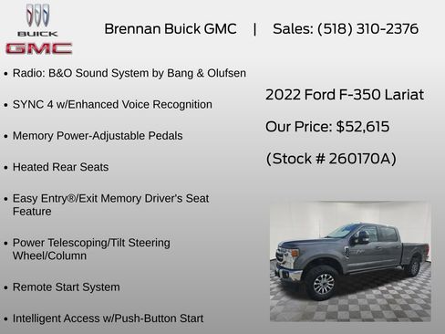 Used 2022 Ford F350 Lariat w/ Lariat Ultimate Package AWD/4WD image 18
