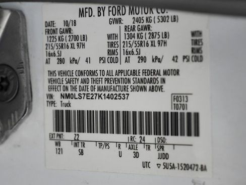 Used 2019 Ford Transit Connect XL image 38