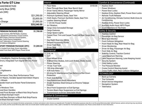 Used 2022 Kia Forte GT-Line w/ GT-Line Premium Package image 5