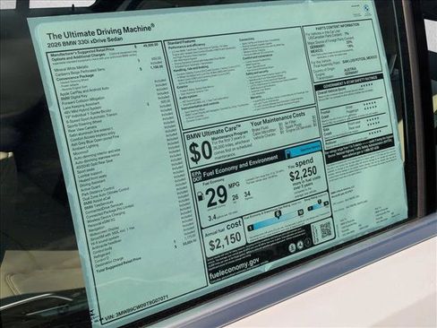 Used 2026 BMW 330i xDrive Sedan w/ Convenience Package image 19