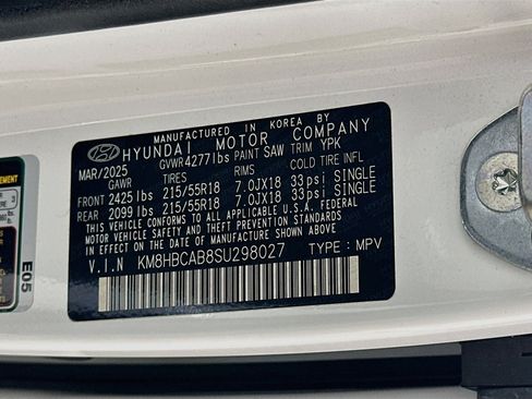 Used 2025 Hyundai Kona SEL AWD/4WD image 12