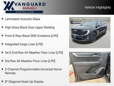 New 2026 GMC Acadia Elevation w/ Black Edition image 21