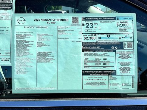New 2025 Nissan Pathfinder SL image 14