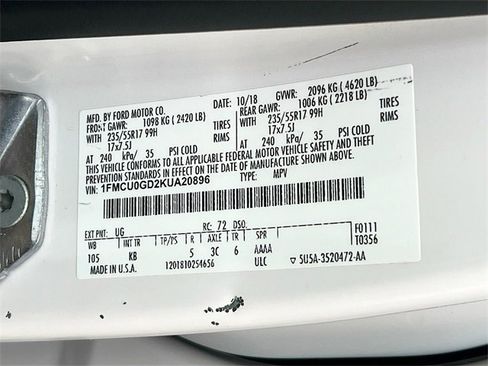 Used 2019 Ford Escape SE image 30