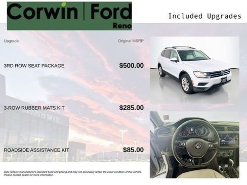 Used 2018 Volkswagen Tiguan SE w/ 3rd Row Seat Package AWD/4WD image 3