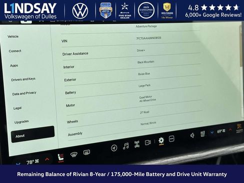 Used 2022 Rivian R1T Adventure image 23