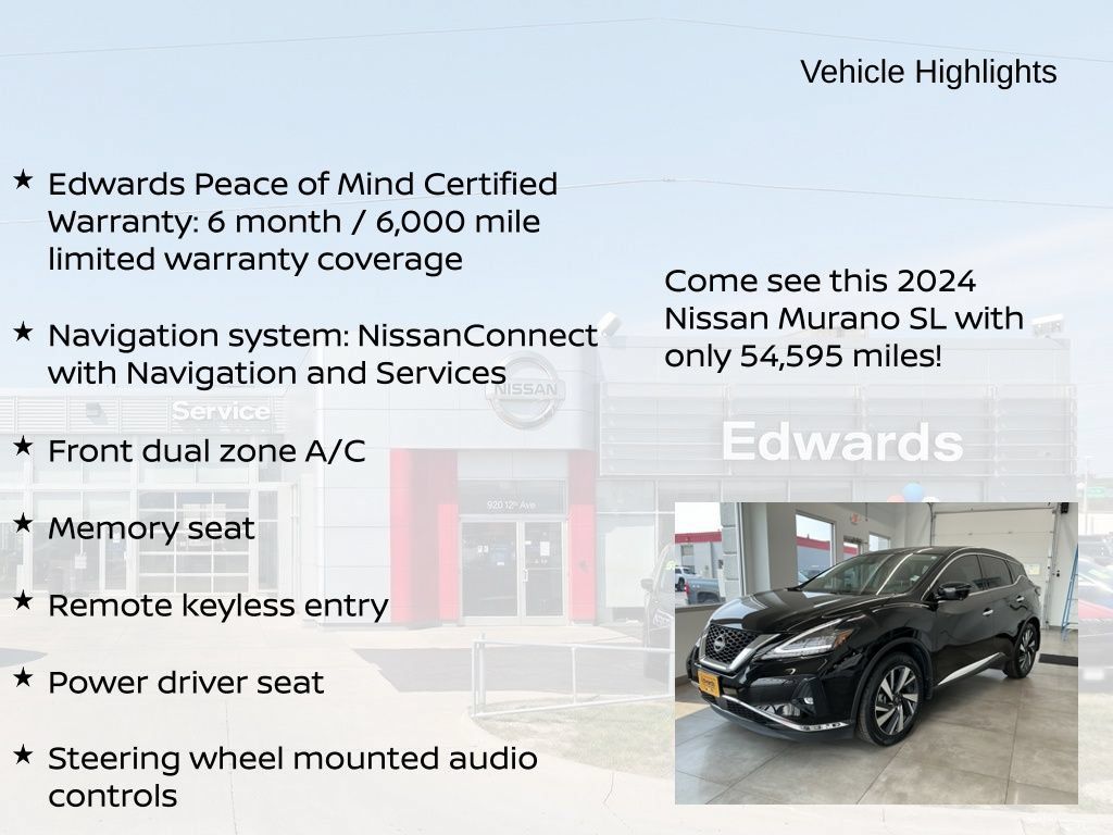 Used 2024 Nissan Murano SL AWD/4WD image 11