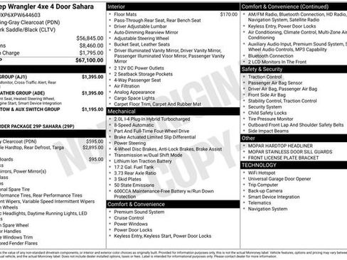 Used 2023 Jeep Wrangler Unlimited Sahara w/ Cold Weather Group AWD/4WD image 3