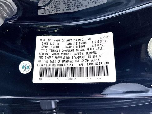 Used 2017 Honda Accord EX image 19