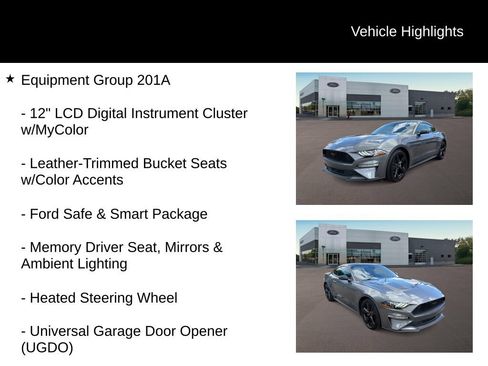 Certified 2022 Ford Mustang Premium w/ Equipment Group 201A RWD image 6