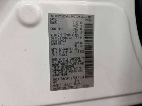 Used 2015 Nissan Rogue SL w/ SL Premium Package image 42