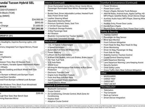 New 2026 Hyundai Tucson SEL AWD/4WD image 34