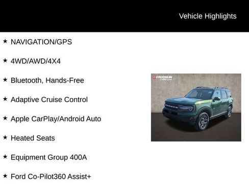 Used 2024 Ford Bronco Sport Badlands w/ Premium Package AWD/4WD image 2