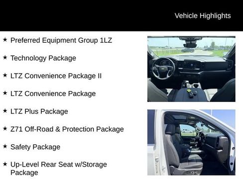Certified 2025 Chevrolet Silverado 1500 LTZ AWD/4WD image 12