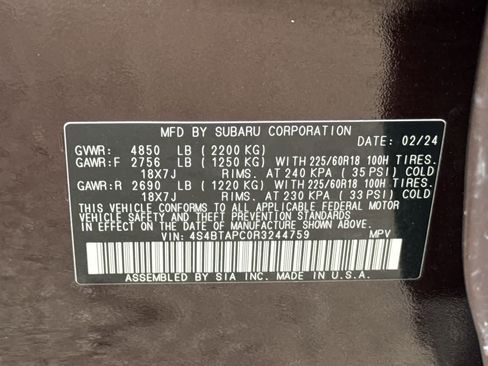 Used 2024 Subaru Outback Touring image 36