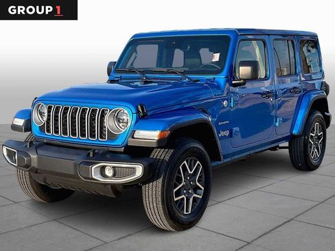 Used 2024 Jeep Wrangler Sahara w/ Technology Group image 1
