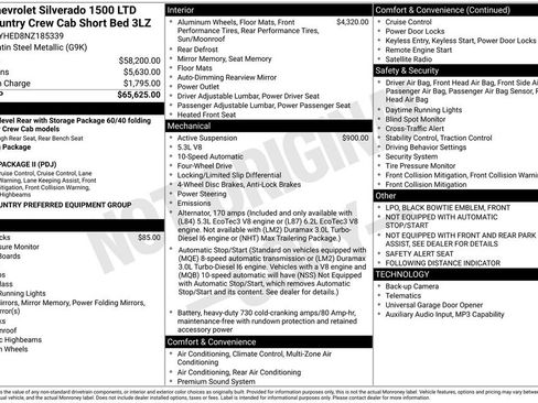 Used 2022 Chevrolet Silverado 1500 High Country AWD/4WD image 10