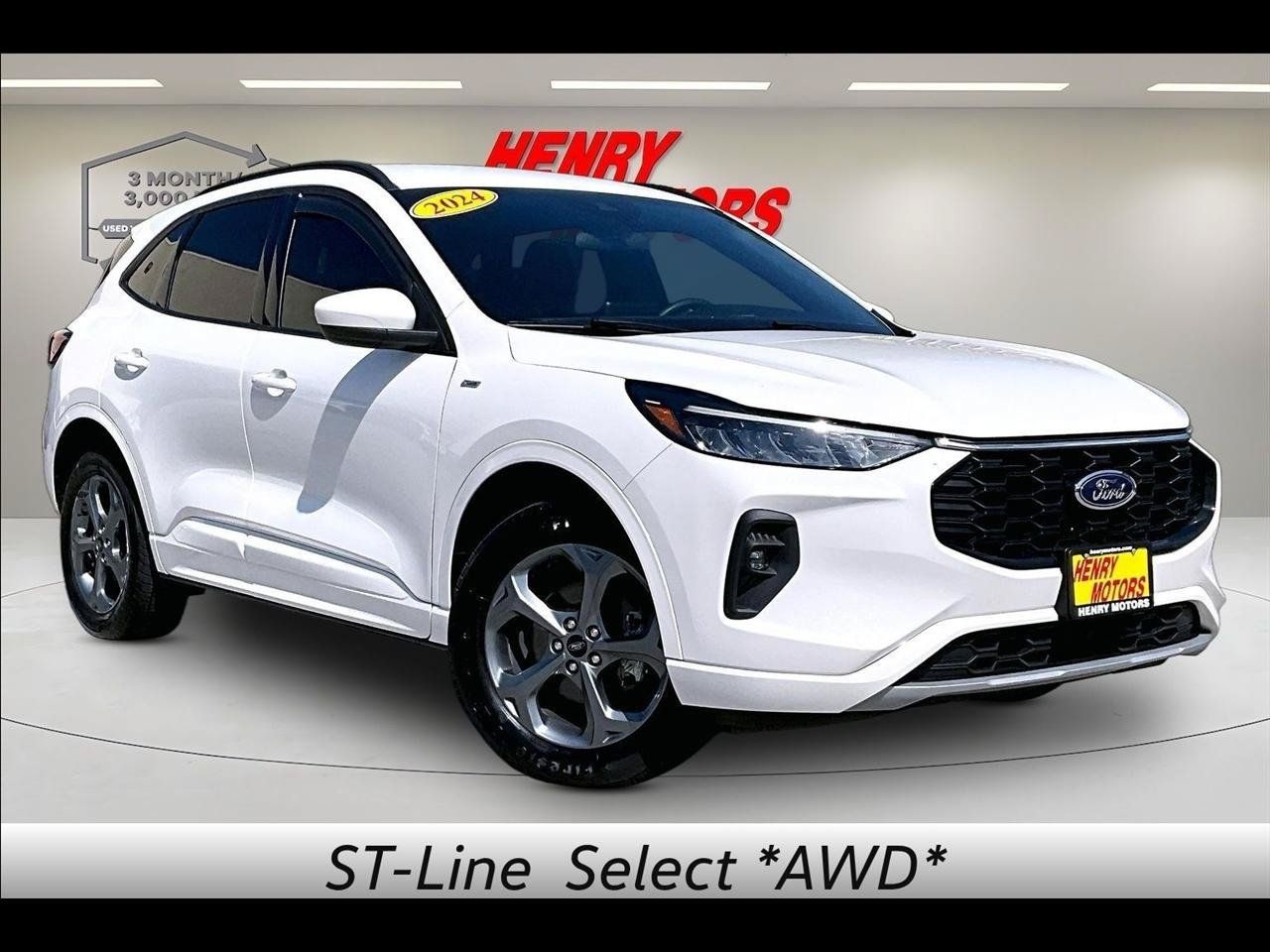 Used 2024 Ford Escape ST-Line Select AWD/4WD image 1