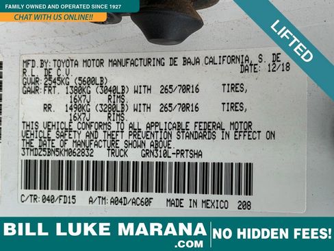 Used 2019 Toyota Tacoma TRD Off-Road w/ Technology Package image 23