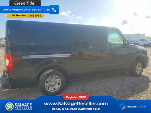 Used 2015 Nissan NV 2500 SV w/ Side & Curtain Airbag Package RWD image 4