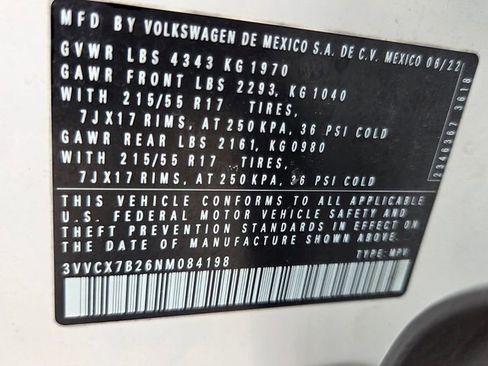 Used 2022 Volkswagen Taos S image 20