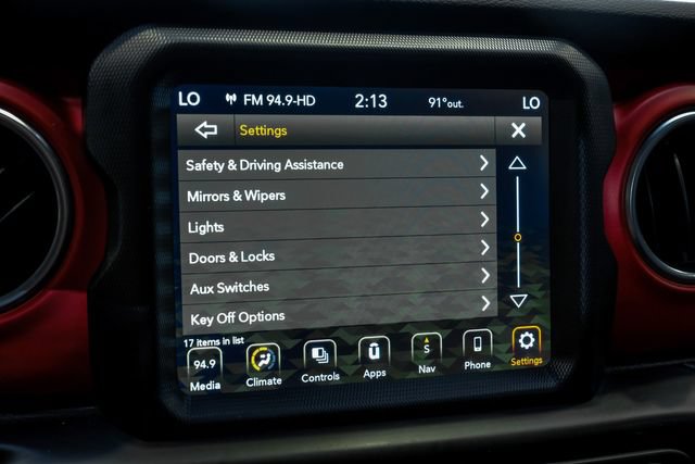 Used 2022 Jeep Gladiator Rubicon w/ LED Lighting Group AWD/4WD image 84