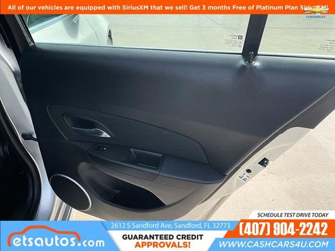 Used 2015 Chevrolet Cruze LTZ w/ Sun, Sound and Sport Package FWD image 13