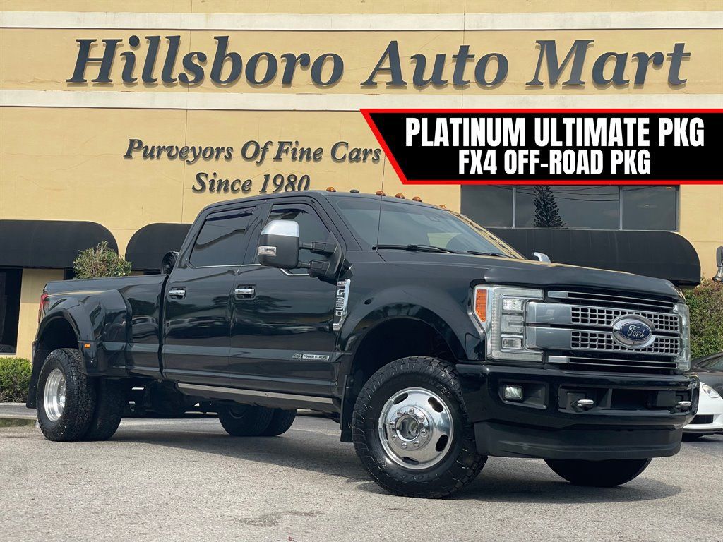 Used 2017 Ford F350 Platinum w/ Platinum Ultimate Package AWD/4WD image 1