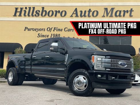 Used 2017 Ford F350 Platinum w/ Platinum Ultimate Package AWD/4WD image 1