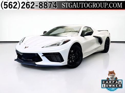 Used 2024 Chevrolet Corvette Stingray Preferred Conv w/ Z51 Performance Package RWD image 1