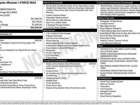 New 2026 Toyota 4Runner Limited image 42