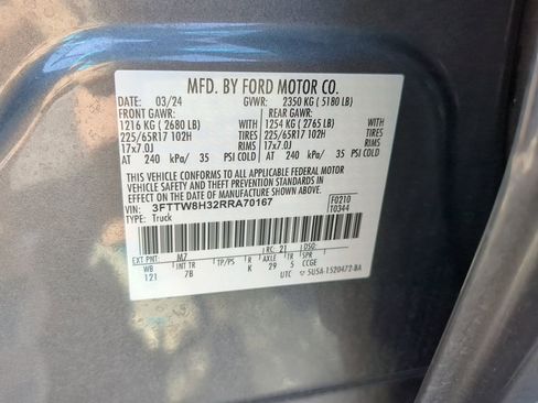 Certified 2024 Ford Maverick XLT w/ XLT Luxury Package image 25