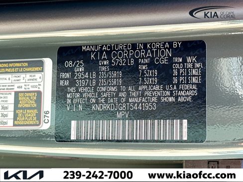 New 2026 Kia Sorento SX Prestige image 44