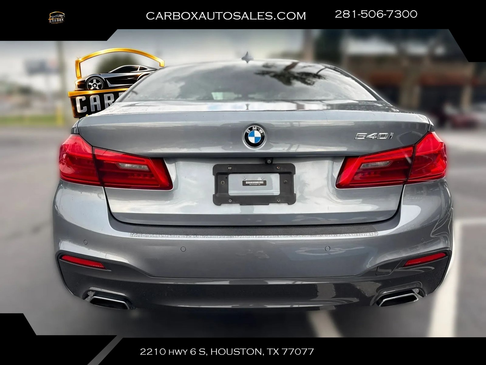 Used 2019 BMW 540i w/ M Sport Package RWD image 4