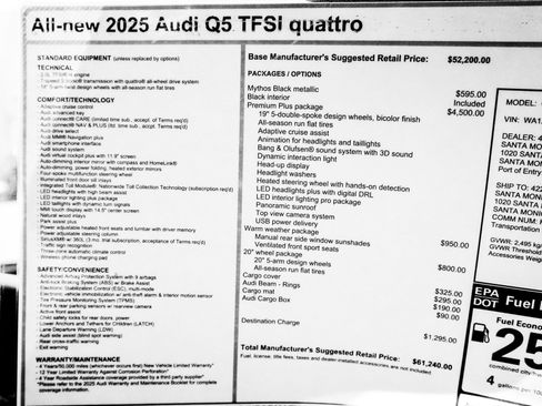 New 2025 Audi Q5 Premium Plus image 30