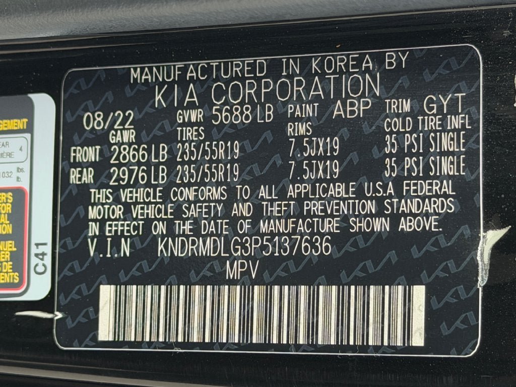 Used 2023 Kia Sorento SX Prestige w/ Panoramic Sunroof Package AWD/4WD image 36