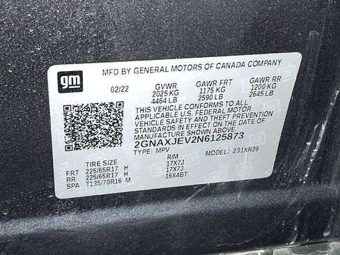 Used 2022 Chevrolet Equinox LT image 33